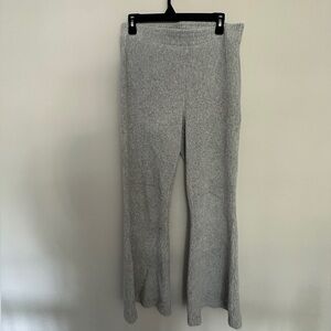 Aerie Ribbed Flare Pants Size Large Short Length